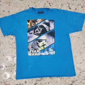 Star Wars blue youth XL short sleeve t-shirt